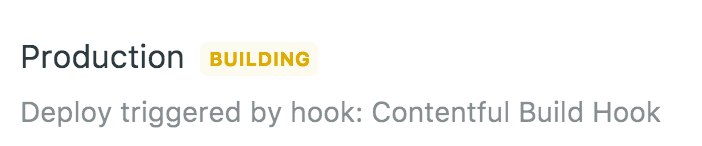 Déclenchement de la génération par webhook. Déclenchement de la génération par webhook